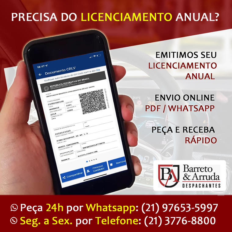 Licenciamento Anual